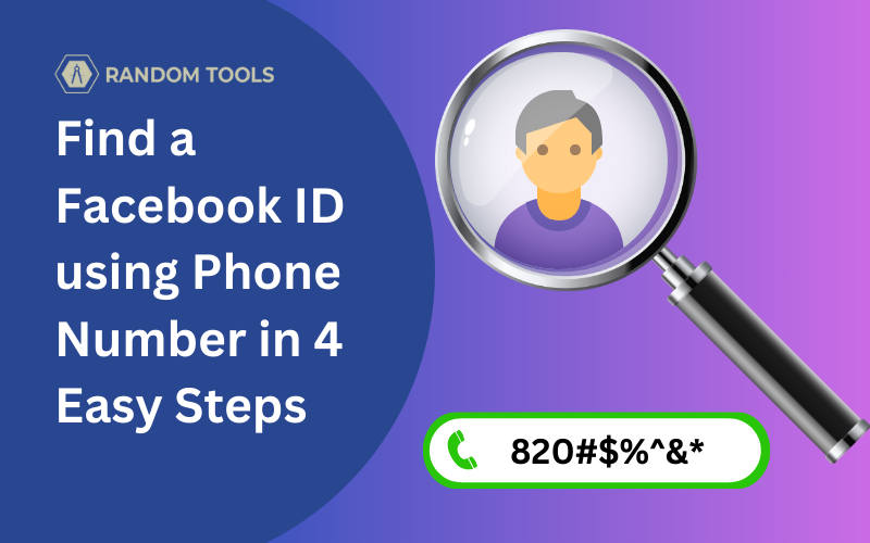 Find facebook id using phone number
