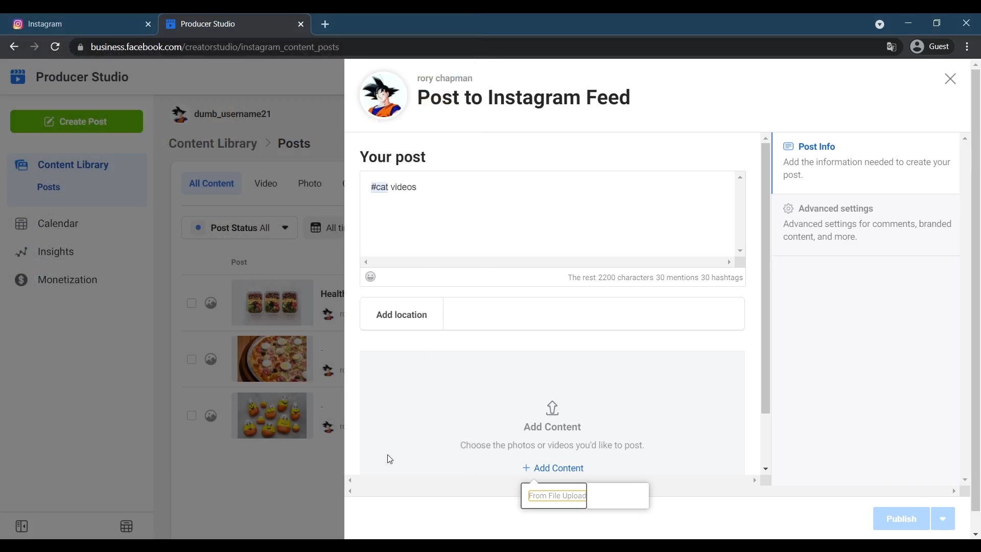 How to post on Instagram from Computer (2021)
