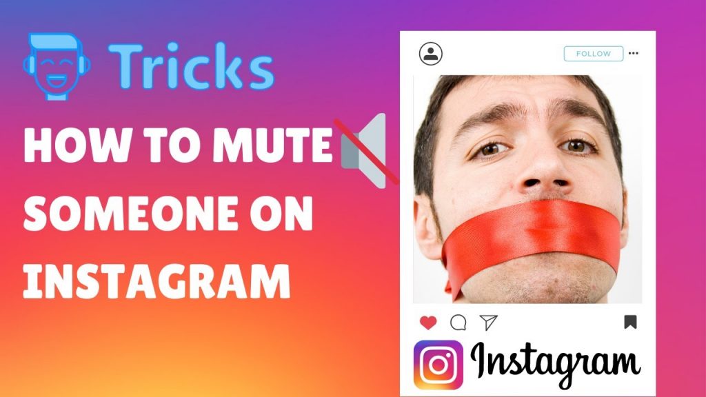 mute someone on instagram