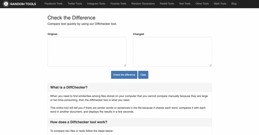 How to Compare Two Word Documents Online