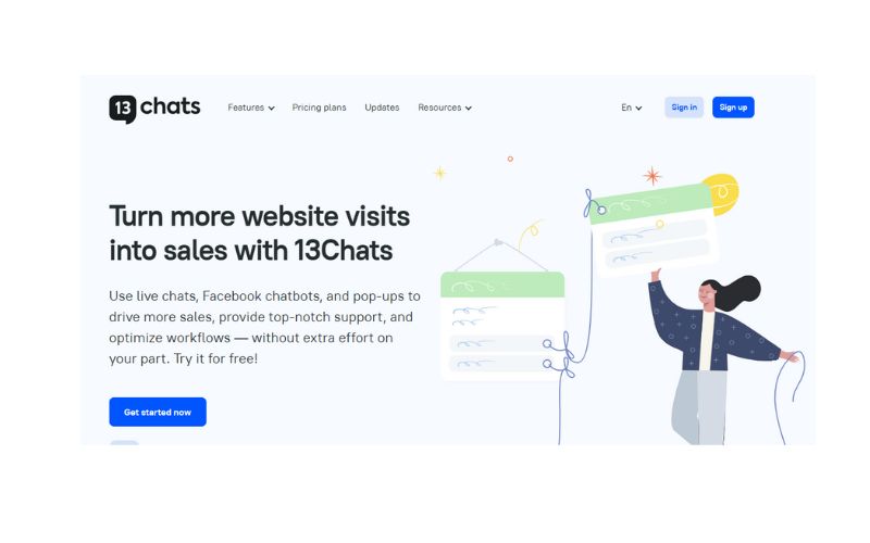 13Chats - Facebook Marketing Tools