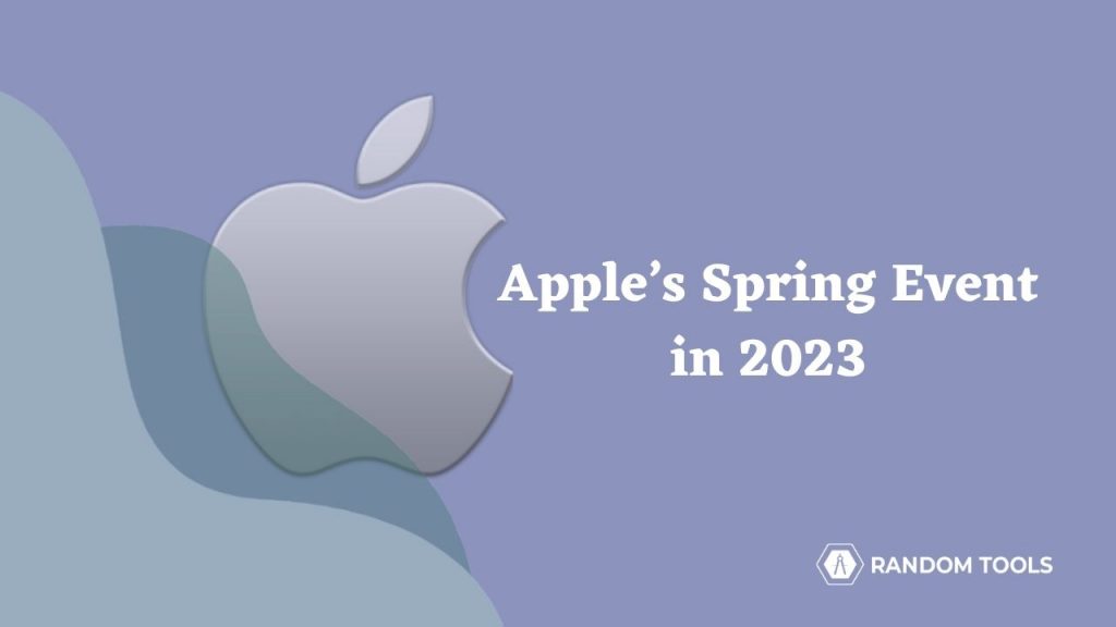 Apple Spring Event 2023