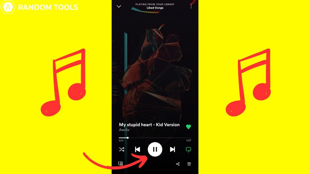 snaps with music