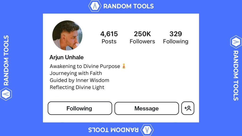 Spiritual Instagram Bios for Boys